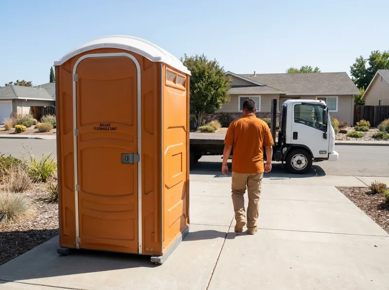 Deluxe Flushable Unit in Oakley, CA